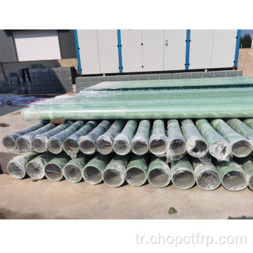 Fiberglas FRP Grp Reçine borusu